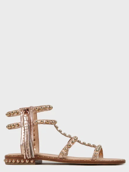 Босоножки Ash золотые