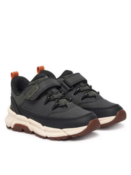 Geox Sneakersy J Flexyper Plus Boy B Abx M Tmavo zelená