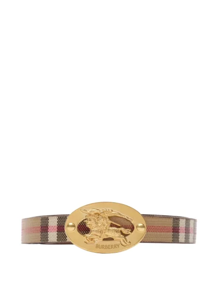 Cu centură reversibil curea Burberry în carouri
