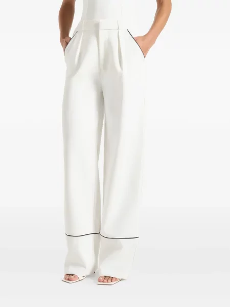 Pantaloni Manière De Voir alb