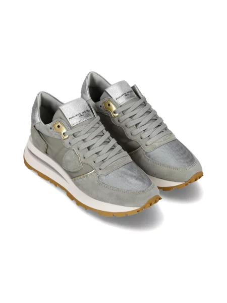 Buty do biegania Philippe Model do biegania zamszowe zielone