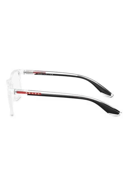 Ochelari de soare Prada Linea Rossa alb