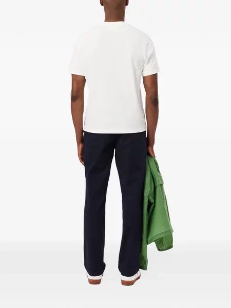 Pantaloni chino Lacoste albastru