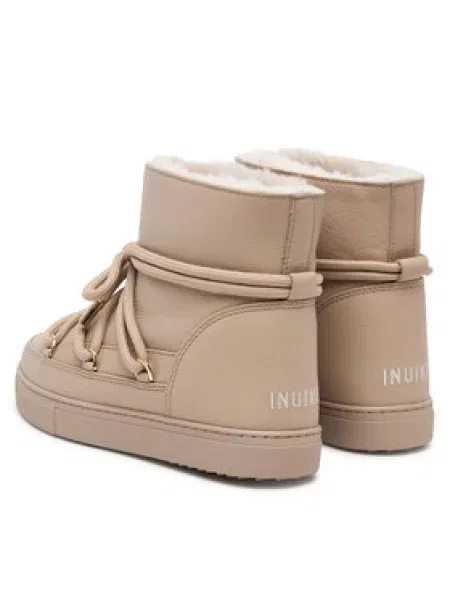Inuikii Hótaposó Full Leather Krém bézs