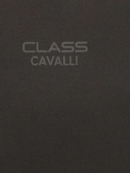 Rochie mini Cavalli Class cu imagine cu model zebră negru