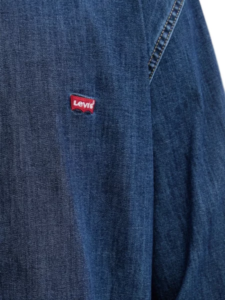 Scurt reversibil tricou Levi's® cu imagine negru
