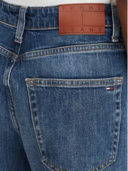 Tommy Jeans Džinsai Layla High Rise Straight Leg mėlyna