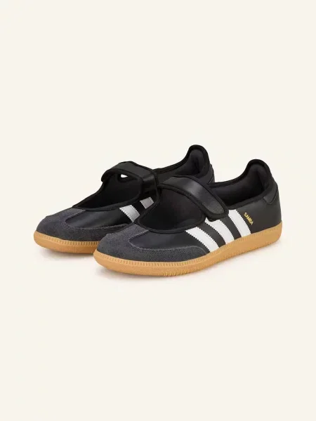 Adidas Originals Baleríny Typu Mary Jane Samba Og černá
