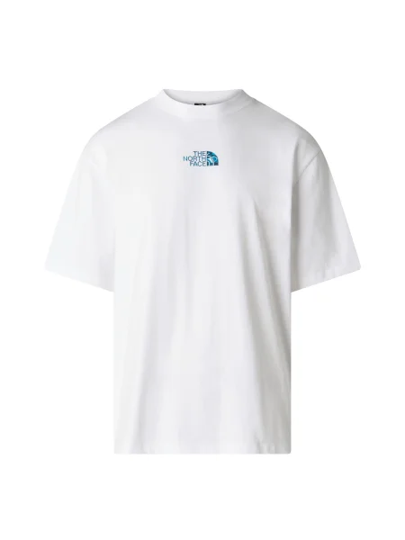 THE NORTH FACE Tricou azur alb
