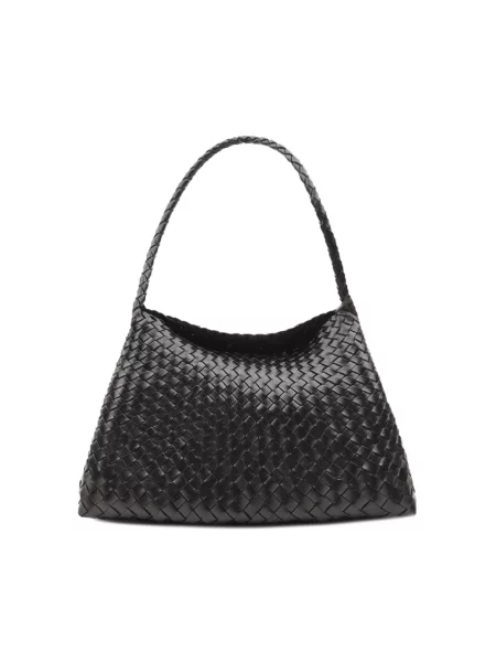 Torebka skórzana Dragon Diffusion skórzana elegancka czarna