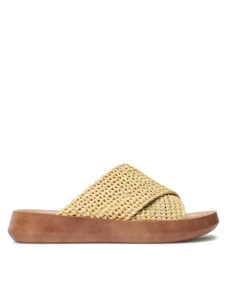 Шлепанцы Jenny Fairy бежевые