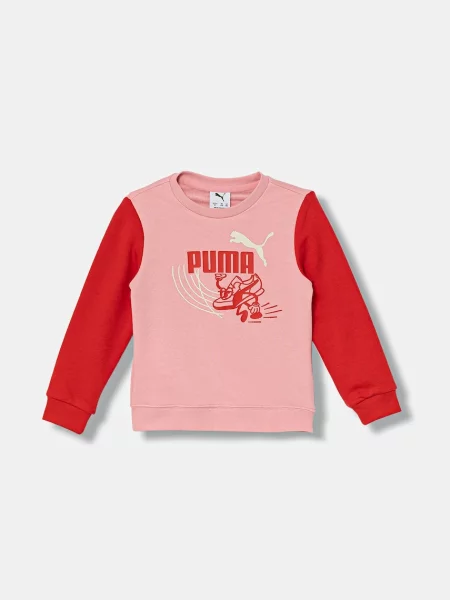 Puma Дитяча кофта LITTLE RUNNERS Crew TR PS