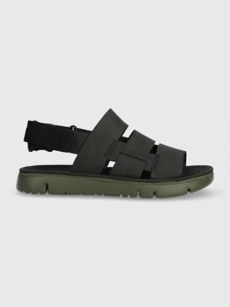 Usnjeni sandali Camper Oruga Sandal črna
