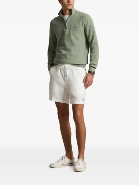 Gulerat șosete Polo Ralph Lauren de lână cu dungi negru