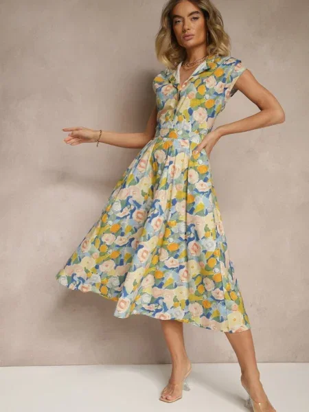 Fustă Lavzekia albastră