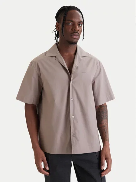 HUGO Koszula Espino Oversize beżowy