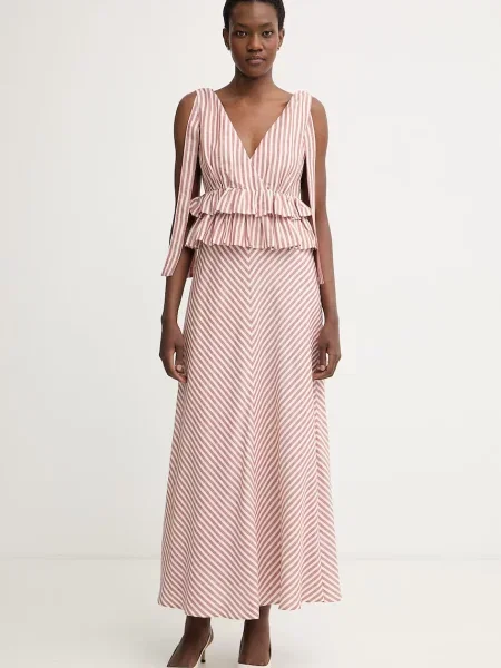 Pedro del Hierro rochie cu peplum cu in