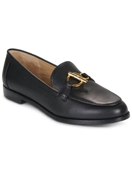 Pantofi loafer Lauren Ralph Lauren negru