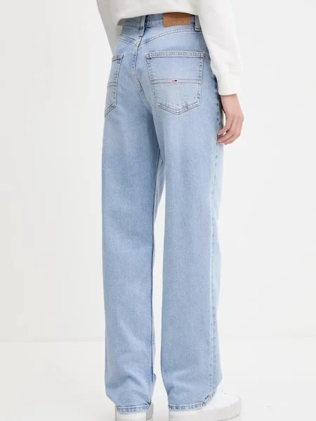 Džíny Tommy Jeans high waist modré