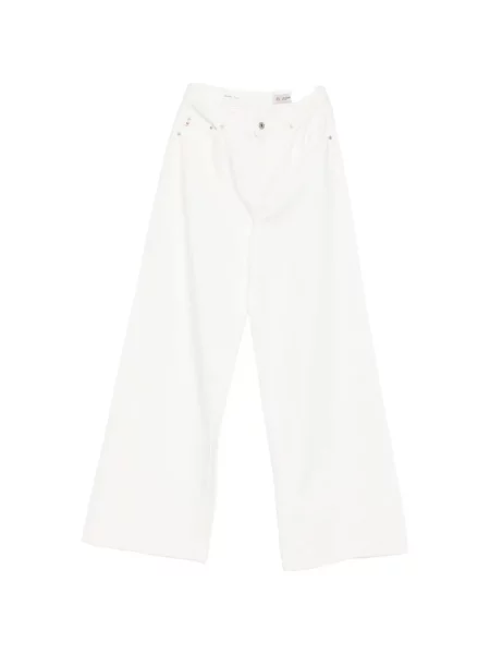 Blugi Ag Jeans cu autograf alb
