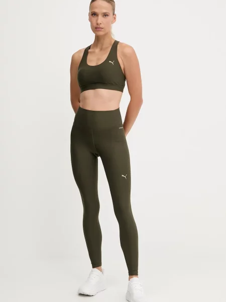 Puma Sportovní podprsenka zelená
