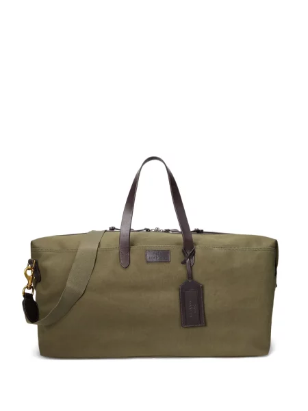 Kostkované polotričko Polo Ralph Lauren na ramínka hnědé