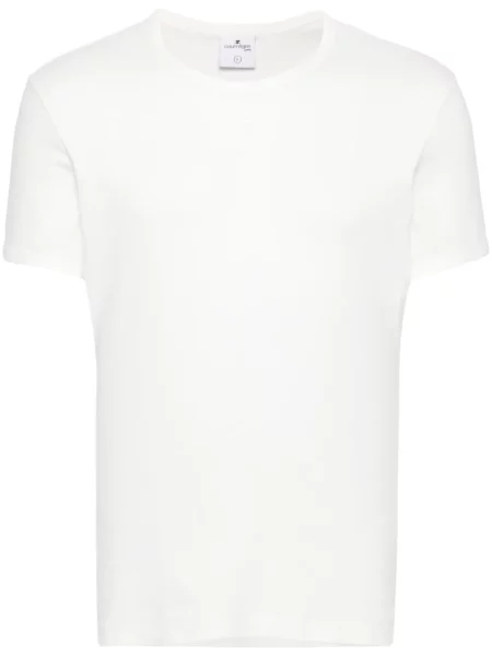 Tricou Courreges alb