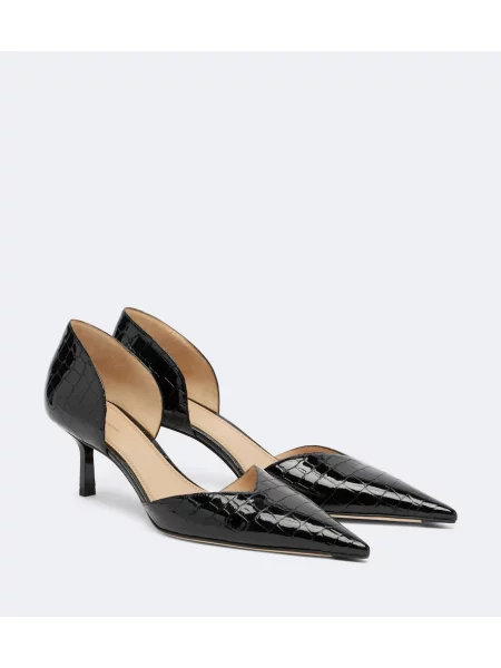 Pantofi cu toc Victoria Beckham din piele negru