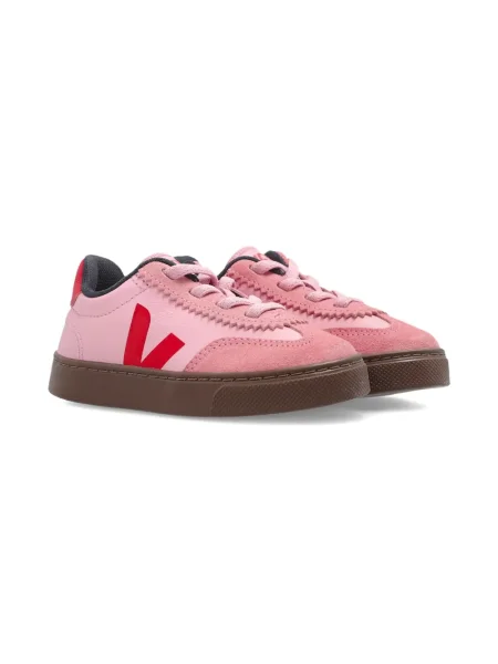 Sneakersy dziecięce Veja Volley różowe