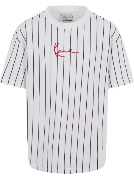 Karl Kani Tricou roșu / negru alb