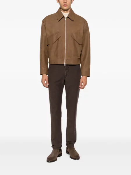 Pantaloni chino Incotex maro