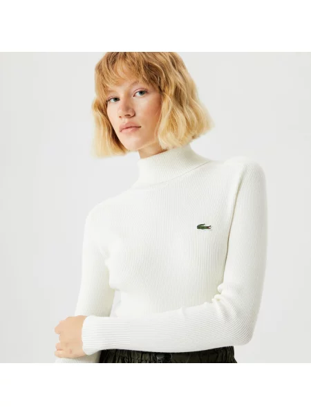 Свитер Lacoste белый