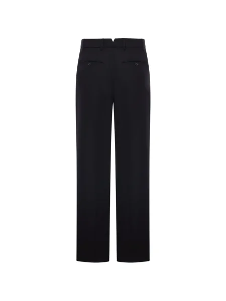 Pantaloni Ami Paris plisate negru