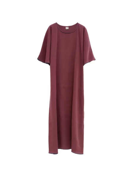 Rochie midi Baserange evazată violet