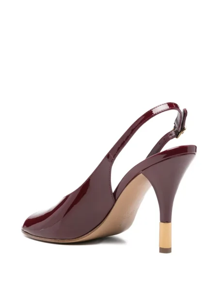Sandale Chloé slingback roșu
