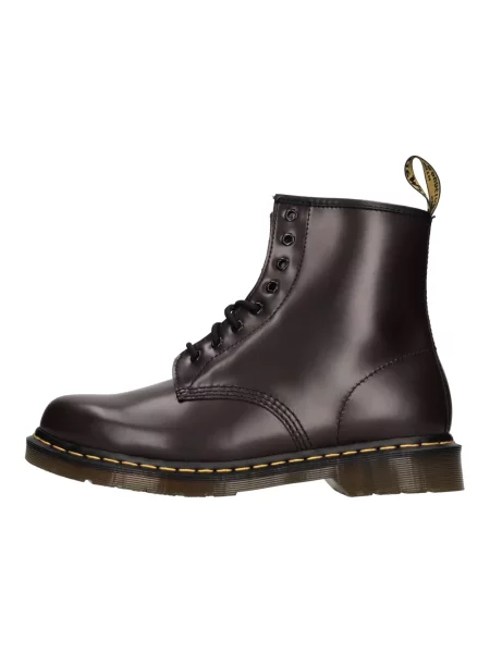 Botki Dr. Martens skórzane czerwone