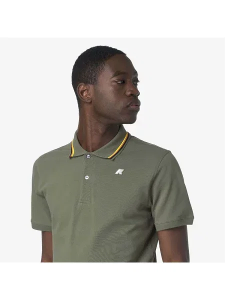 Scurt tricou K-way cu mâneci scurte verde