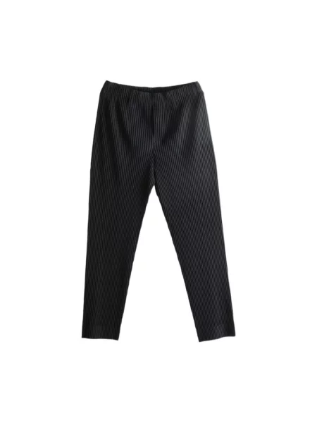 Spodnie Issey Miyake czarne