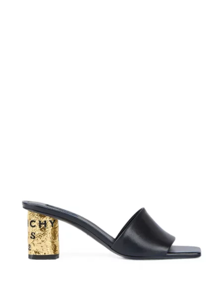 Papuci tip mules Givenchy din piele negru