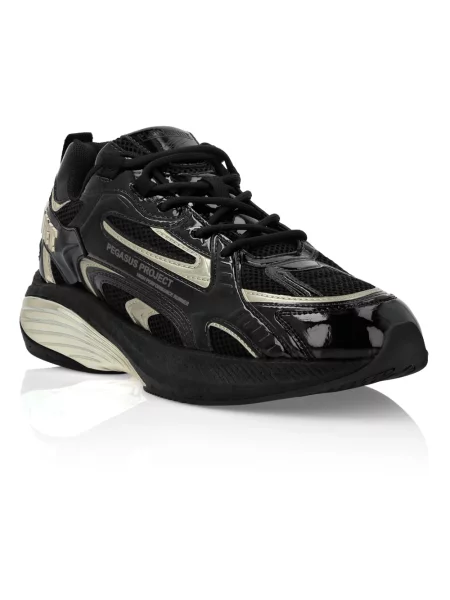PLEIN SPORT sneakersy Pegasus czarne