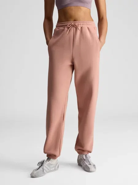 Джогери adidas комбінований верх коричневий