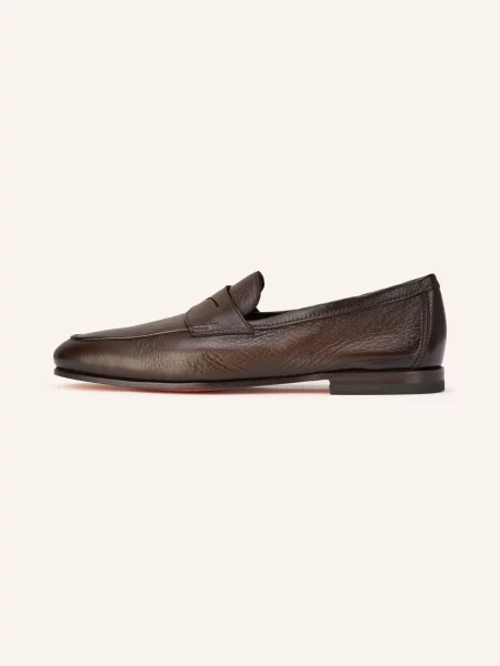 Santoni Mokasyny Carlos braun