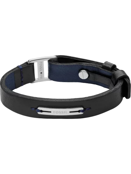 FOSSIL Náramok MACHINE tmavomodrá čierna