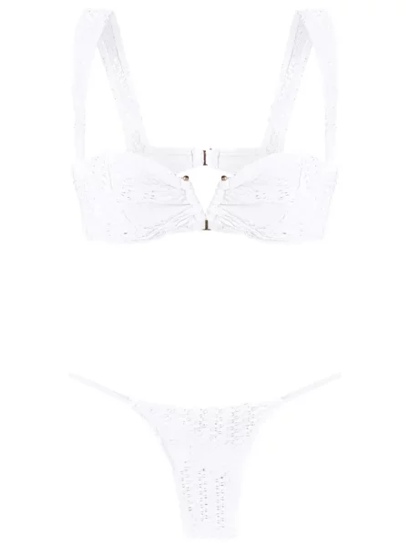 Bikini Amir Slama alb