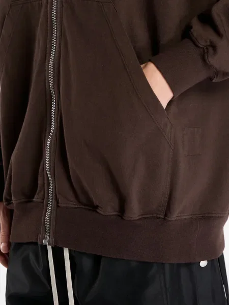 Суичър с качулка Rick Owens Drkshdw кафяво