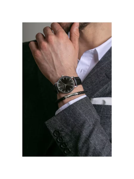 Ceas Philipp Blanc negru