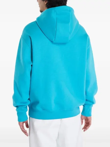Top sport Nike din fleece plisat fără mâneci alb