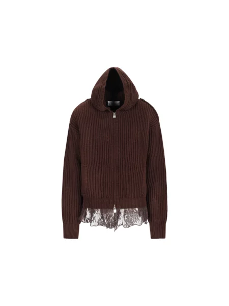 Bluza z kapturem Giuseppe Di Morabito z kapturem brązowa
