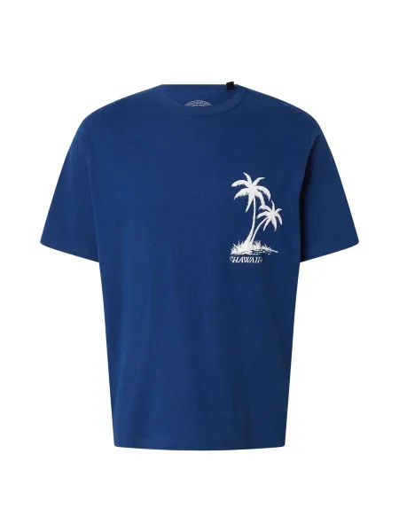 JACK & JONES Tricou JPRBLUocean albastru închis alb