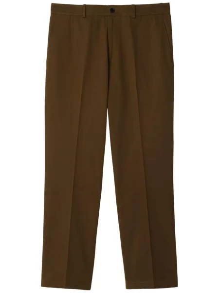 Pantaloni Burberry maro